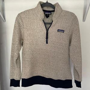 Women’s Patagonia Woolyester Fleece Pullover • XS • Oatmeal Heather